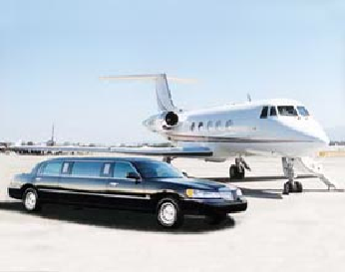 Limousine and Airplane
